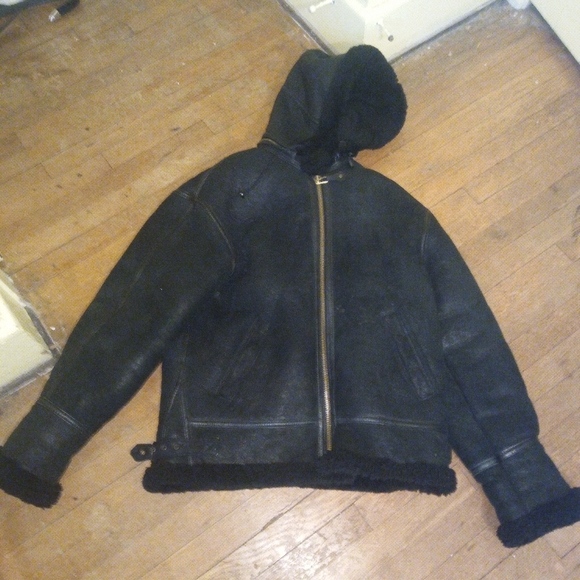 Sherling paraka coat